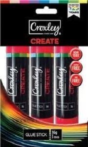 Picture of Croxley 36g Gluestick pack of 3